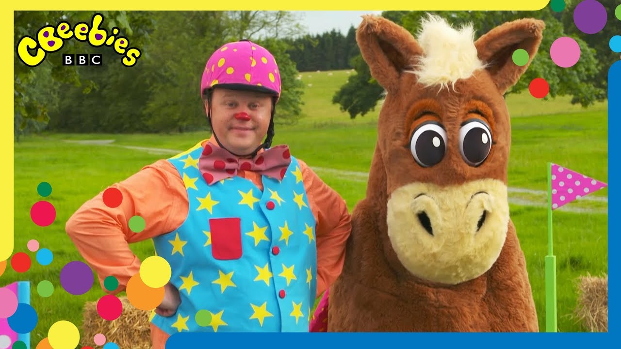 Mr Tumble Meets Spotty The Horse